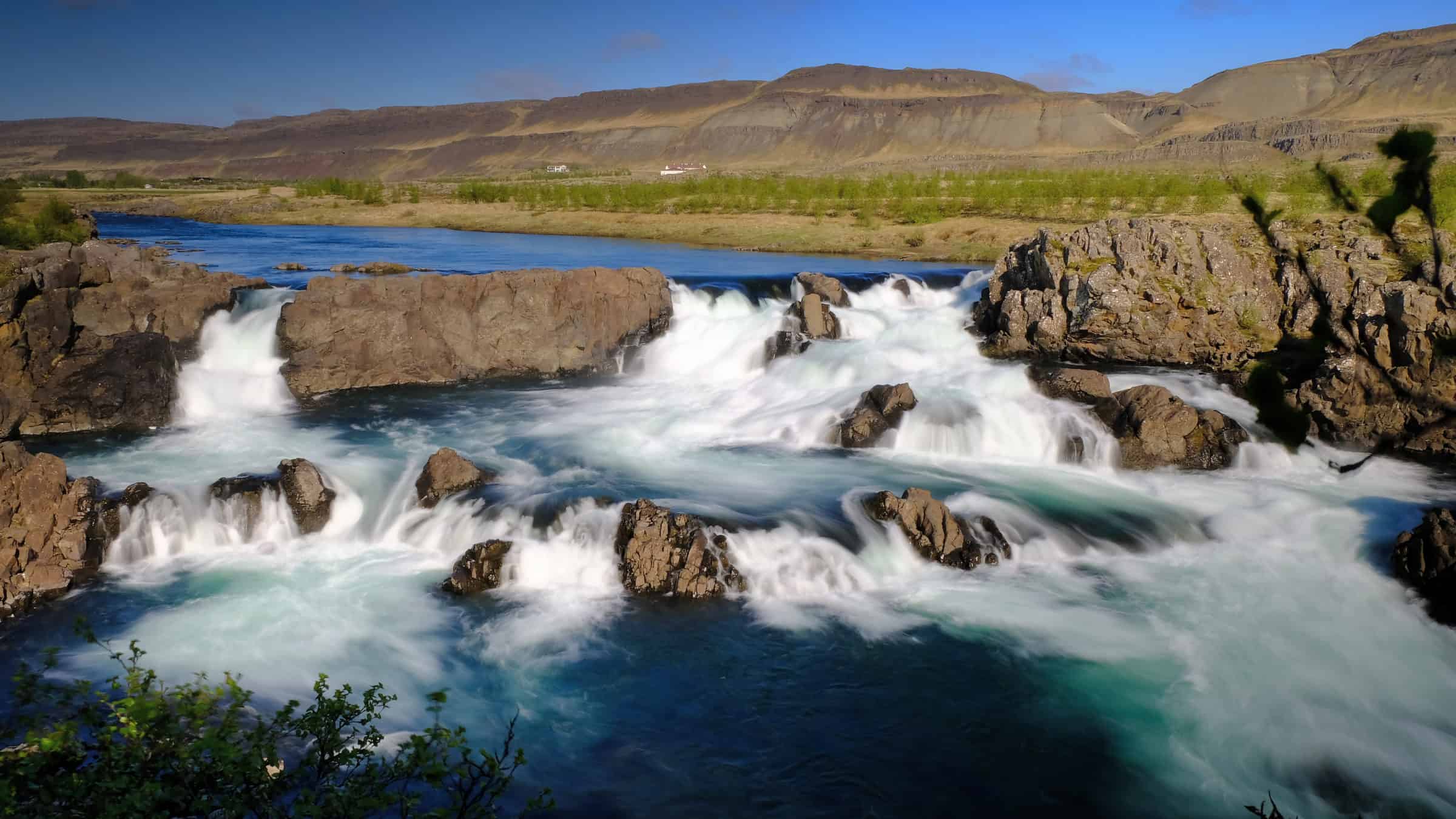 Glanni Waterfall in Nordura river | West Iceland | Iceland Travel